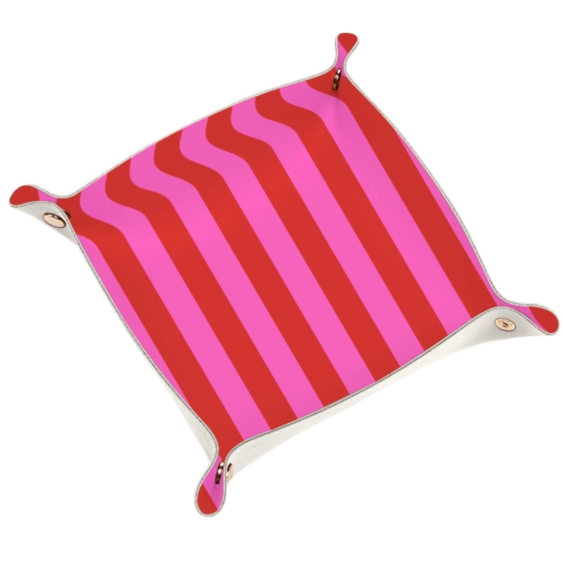 'The Dayzy Drop Spot' Stripe Catchall Tray - United Monograms