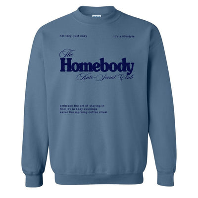 'The Homebody Social Club' Crewneck Sweatshirt - United Monograms