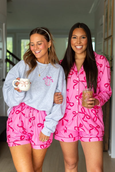 The Monogrammed Bow Edit Pajama Set - United Monograms