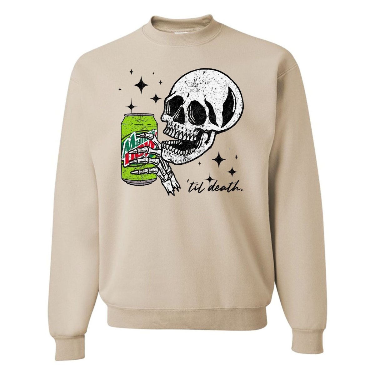 'Til Death' Crewneck Sweatshirt - United Monograms