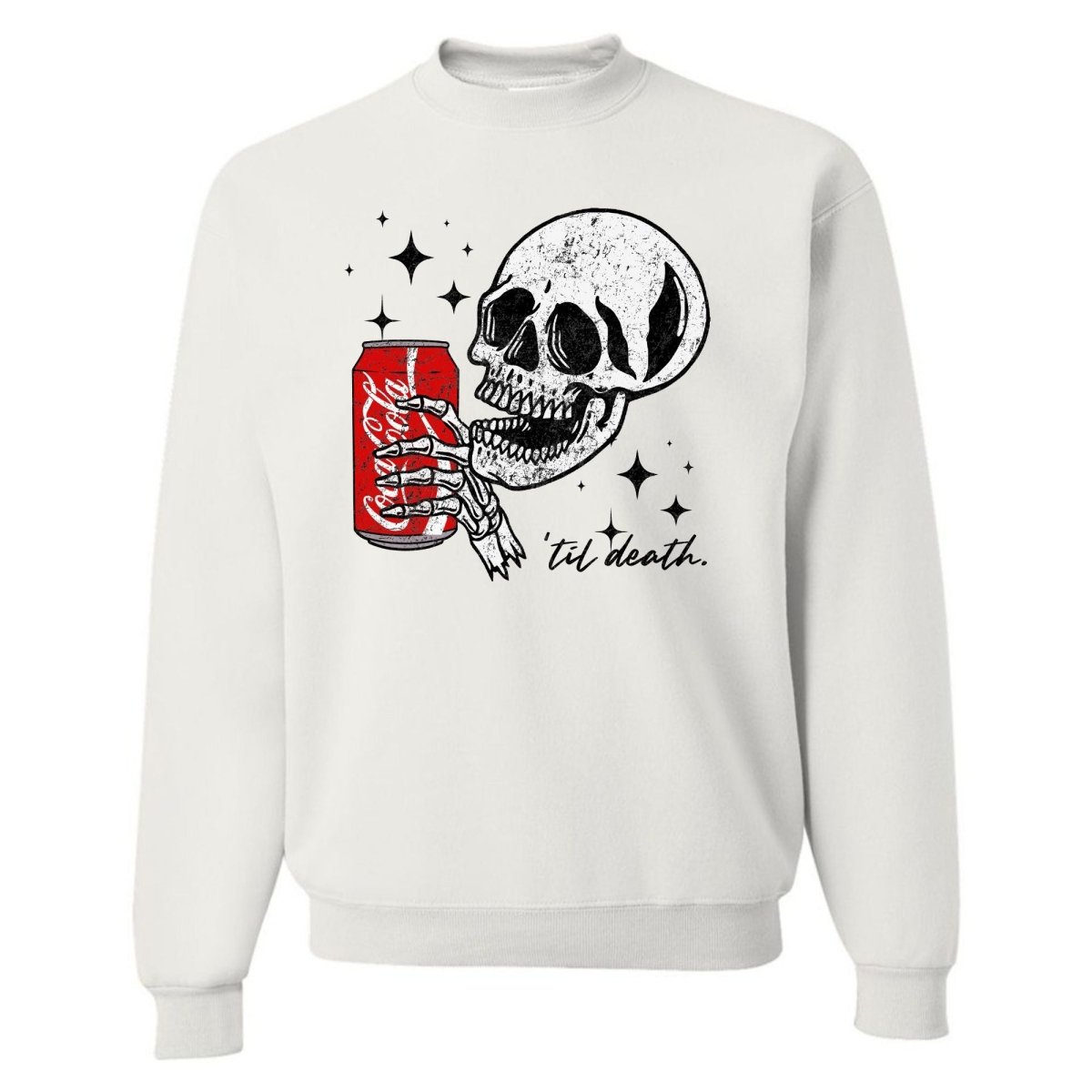 'Til Death' Crewneck Sweatshirt - United Monograms