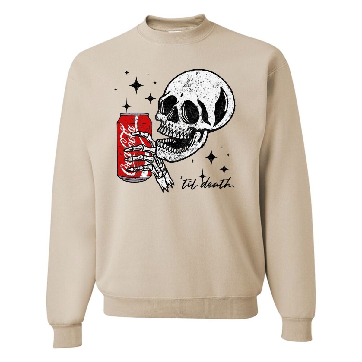 'Til Death' Crewneck Sweatshirt - United Monograms