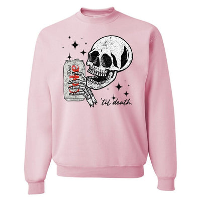 'Til Death Diet Coke' Crewneck Sweatshirt - United Monograms