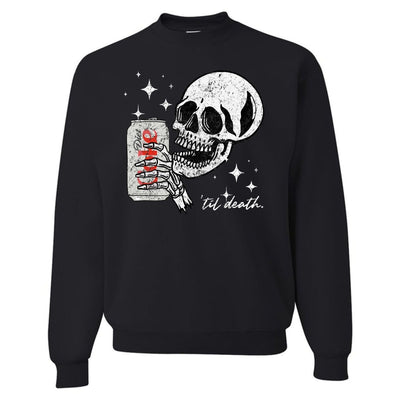 'Til Death Diet Coke' Crewneck Sweatshirt - United Monograms