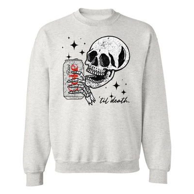 'Til Death Diet Coke' Crewneck Sweatshirt - United Monograms