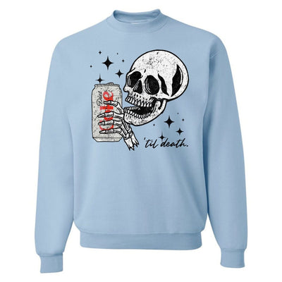 'Til Death Diet Coke' Crewneck Sweatshirt - United Monograms