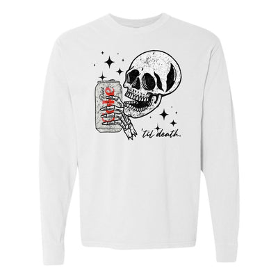 'Til Death Diet Coke' Long Sleeve T-Shirt - United Monograms