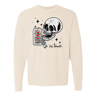 'Til Death Diet Coke' Long Sleeve T-Shirt - United Monograms