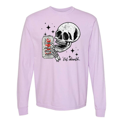 'Til Death Diet Coke' Long Sleeve T-Shirt - United Monograms