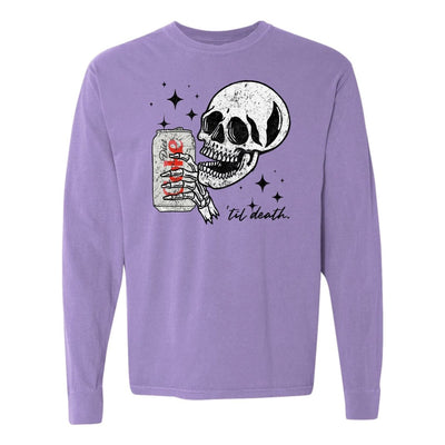 'Til Death Diet Coke' Long Sleeve T-Shirt - United Monograms