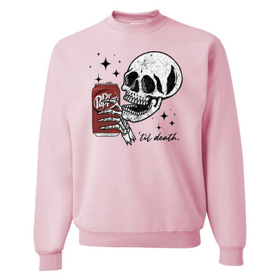 'Til Death Dr. Pepper' Crewneck Sweatshirt - United Monograms