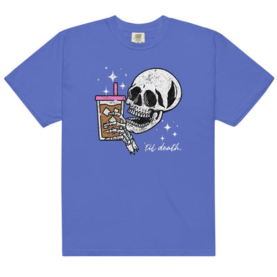 'Til Death Iced Coffee' T-Shirt - United Monograms