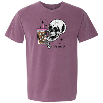 'Til Death Iced Coffee' T-Shirt - United Monograms