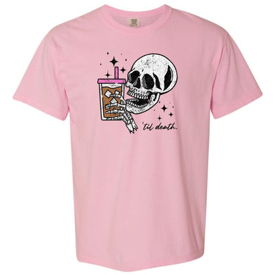 'Til Death Iced Coffee' T-Shirt - United Monograms