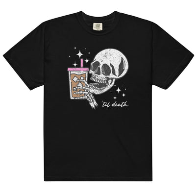 'Til Death Iced Coffee' T-Shirt - United Monograms
