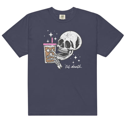 'Til Death Iced Coffee' T-Shirt - United Monograms