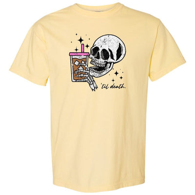 'Til Death Iced Coffee' T-Shirt - United Monograms
