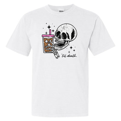 'Til Death Iced Coffee' T-Shirt - United Monograms