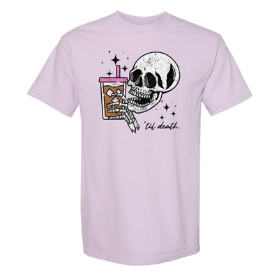 'Til Death Iced Coffee' T-Shirt - United Monograms