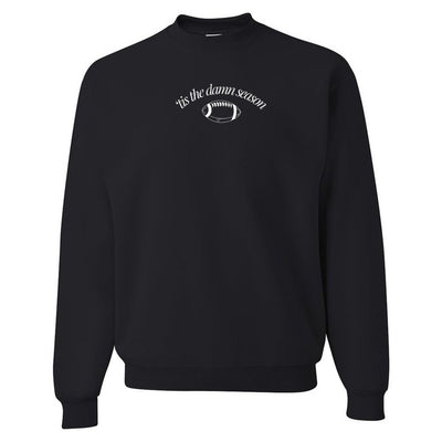 'Tis The Damn Season' PUFF Crewneck Sweatshirt - United Monograms
