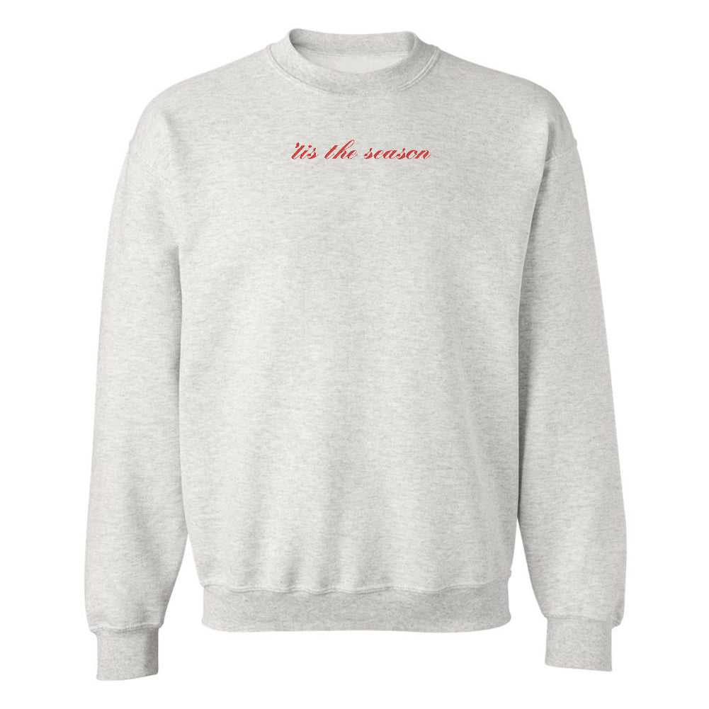 'Tis The Season Embroidered Crewneck Sweatshirt - United Monograms