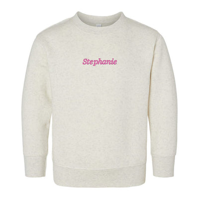 Toddler Make It Yours™ Crewneck Sweatshirt - United Monograms