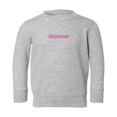 Toddler Make It Yours™ Crewneck Sweatshirt - United Monograms