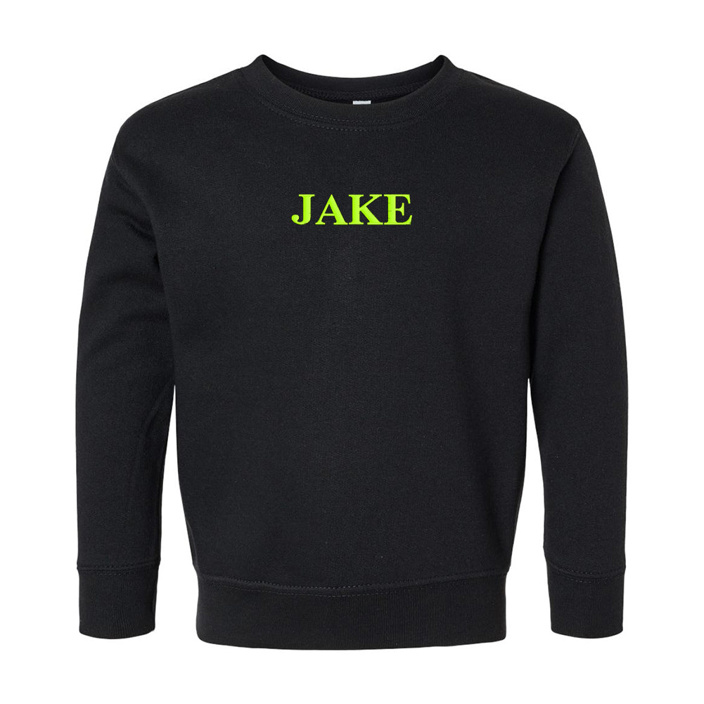 Toddler Make It Yours™ Crewneck Sweatshirt - United Monograms