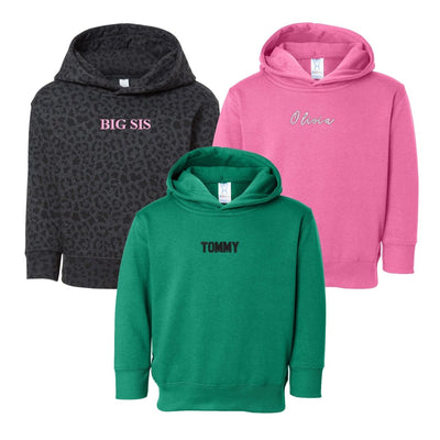 Toddler Make It Yours™ Hooded Sweatshirt - United Monograms