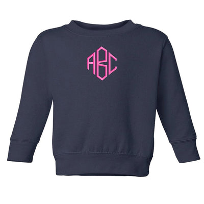 Toddler Monogrammed Crewneck Sweatshirt - United Monograms