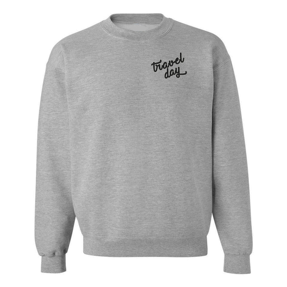 'Travel Day' Crewneck Sweatshirt - United Monograms