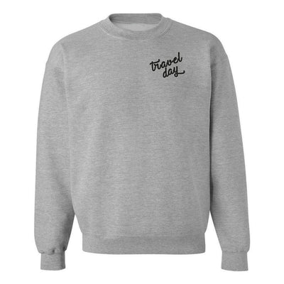 'Travel Day' Crewneck Sweatshirt - United Monograms