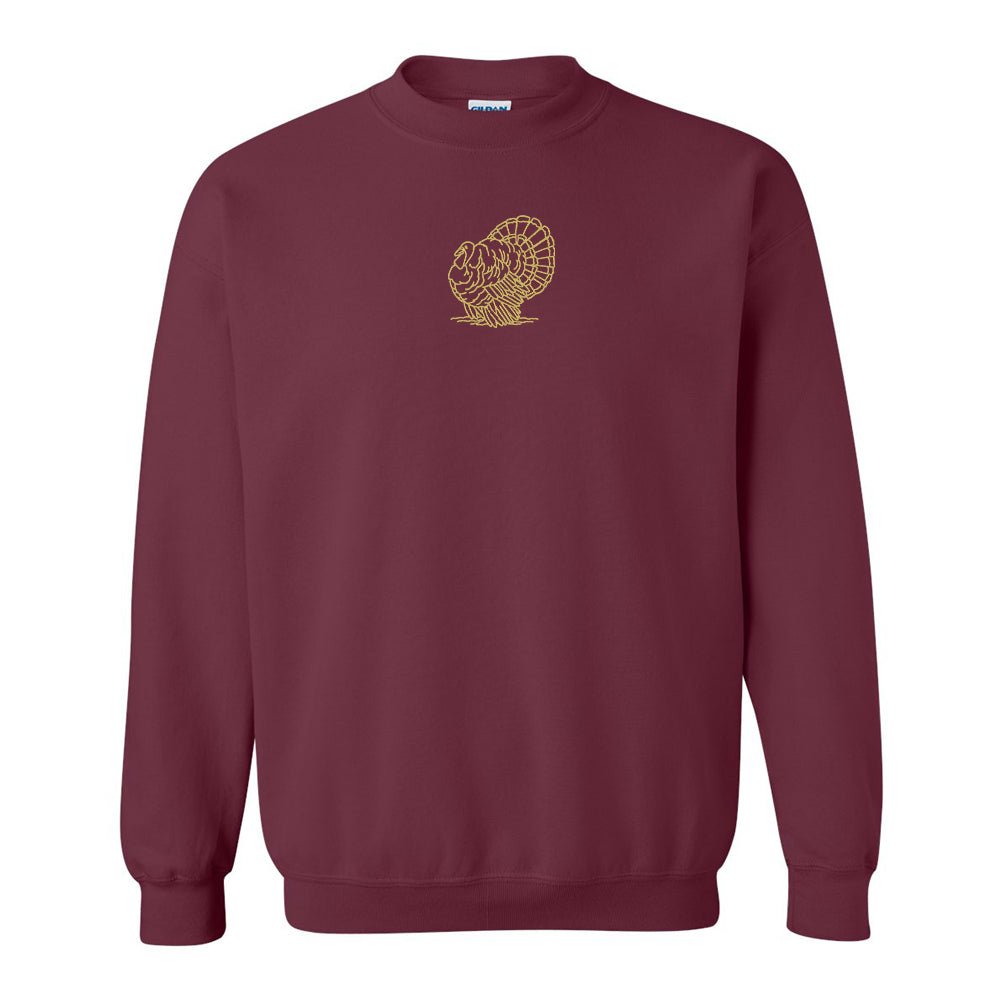 Turkey Crewneck Sweatshirt - United Monograms