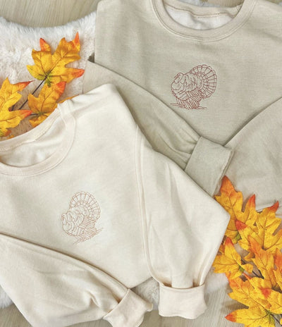 Turkey Crewneck Sweatshirt - United Monograms