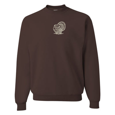 Turkey Crewneck Sweatshirt - United Monograms