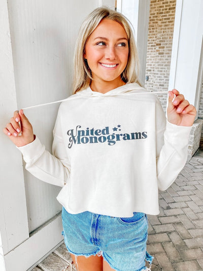 UM Shoot for the Stars Cropped Hoodie - United Monograms