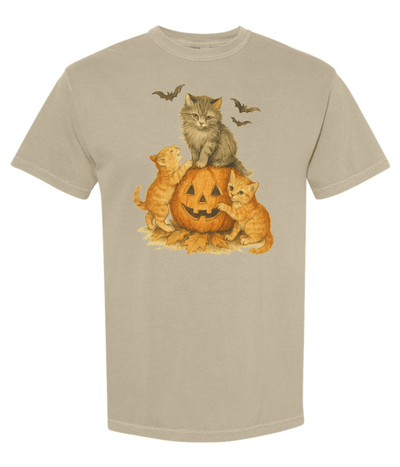 UM X @livinwithMB 'Cats & Pumpkins' Crewneck - United Monograms