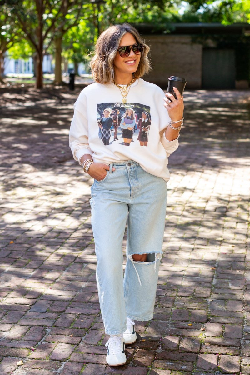 UM X @livinwithMB 'Fall Fashion' Crewneck - United Monograms