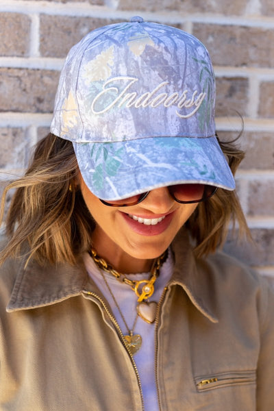 UM X @livinwithMB Indoorsy Camo Hat - United Monograms