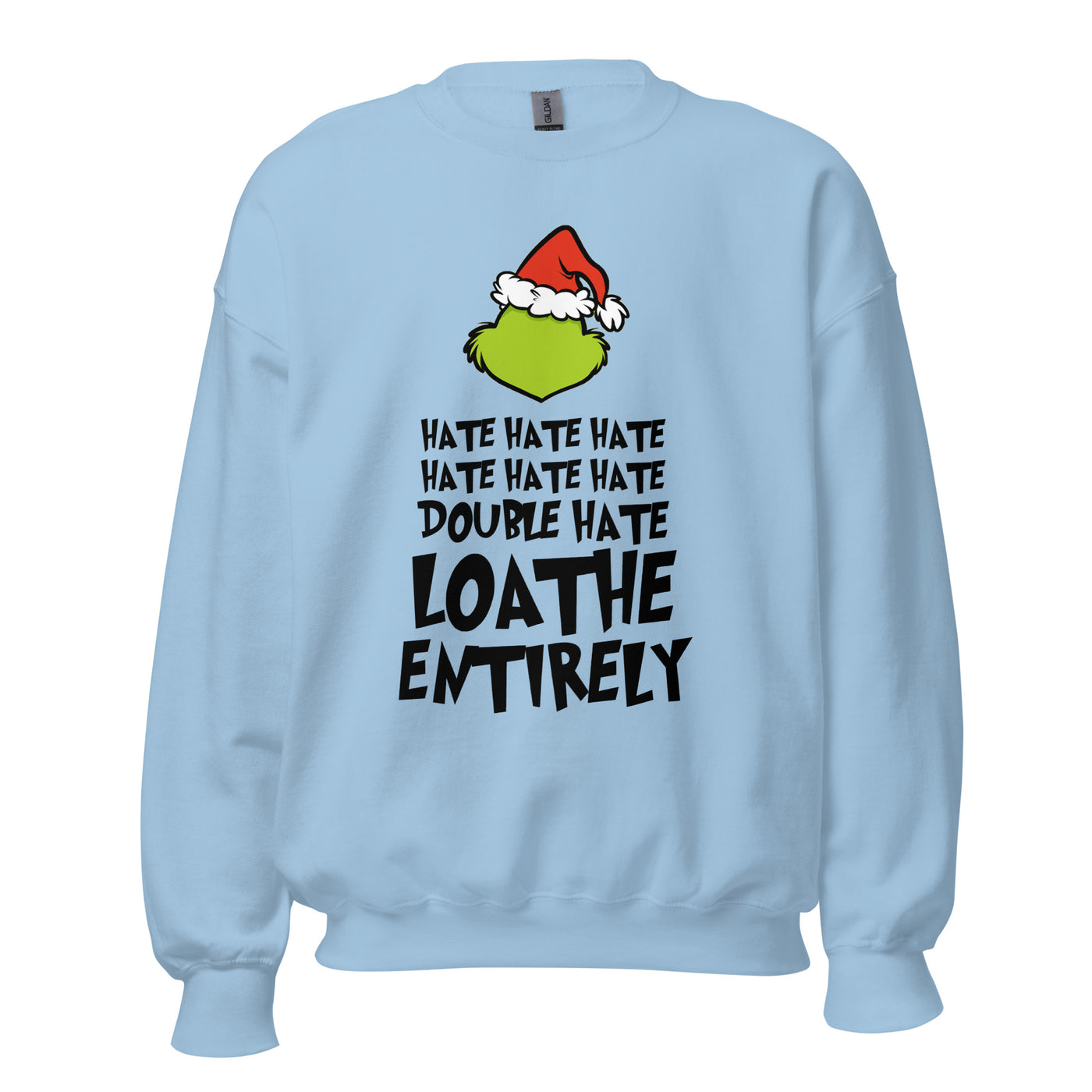 Monogrammed 'Loathe Entirely' Crewneck Sweatshirt