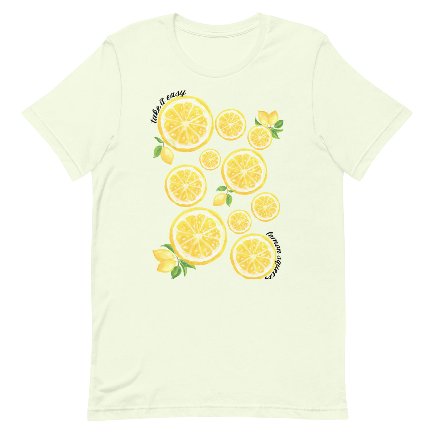 'Take It Easy Lemon Squeezy' Premium T-Shirt