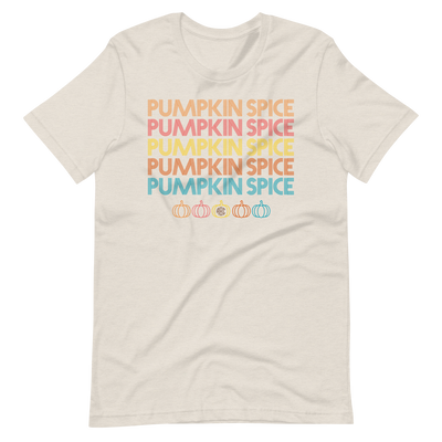 Monogrammed 'Retro Pumpkin Spice' Premium T-Shirt