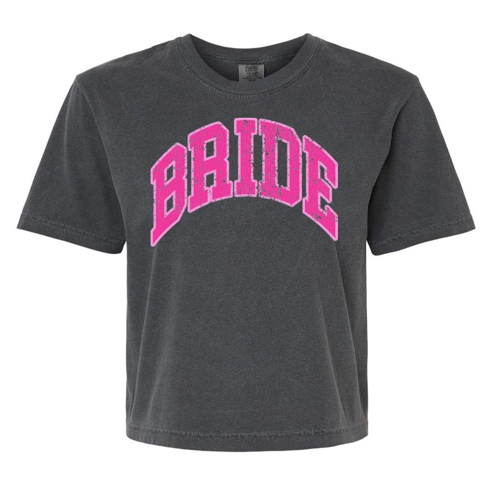 'Varsity Bride' Boxy T-Shirt - United Monograms