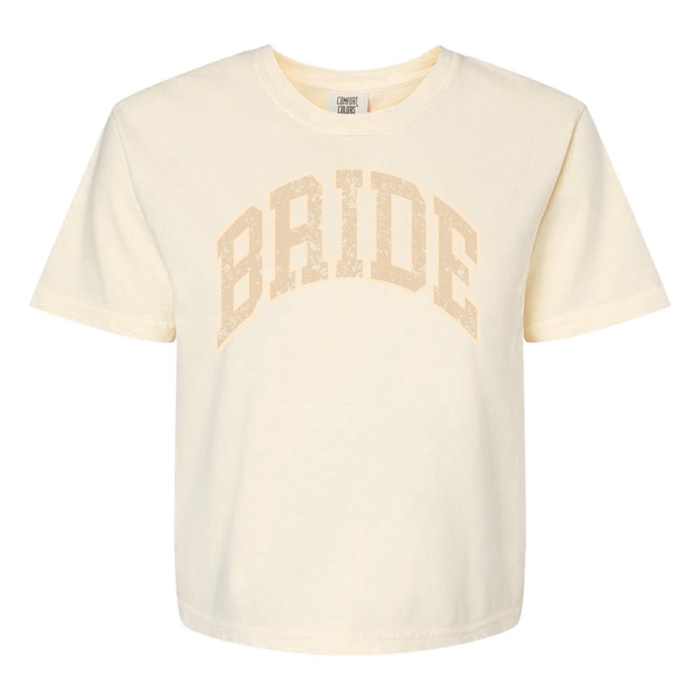 'Varsity Bride' Boxy T-Shirt - United Monograms