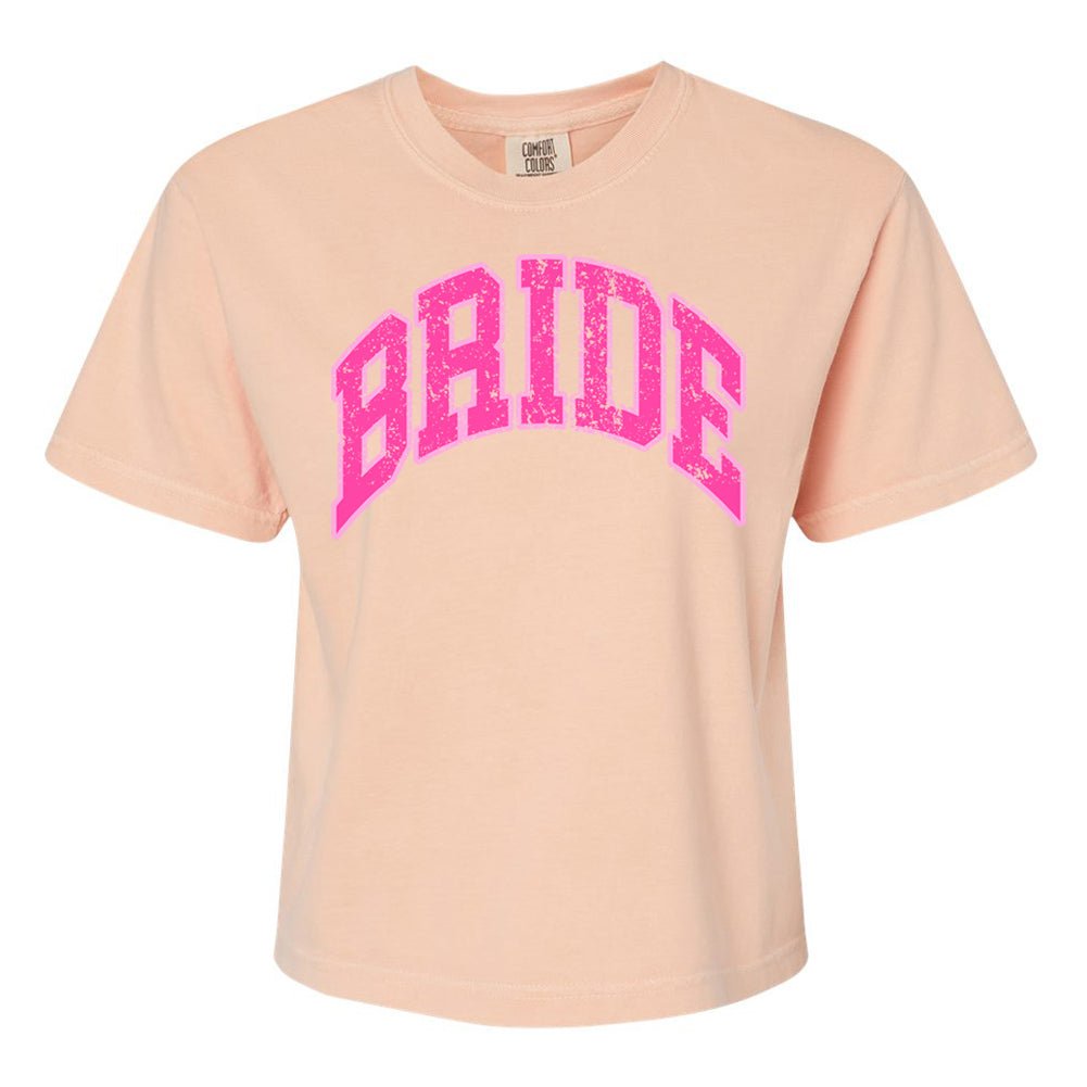 'Varsity Bride' Boxy T-Shirt - United Monograms