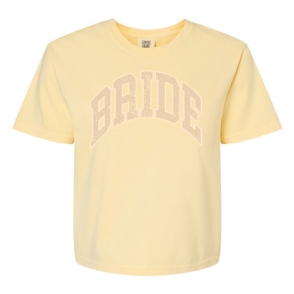 'Varsity Bride' Boxy T-Shirt - United Monograms