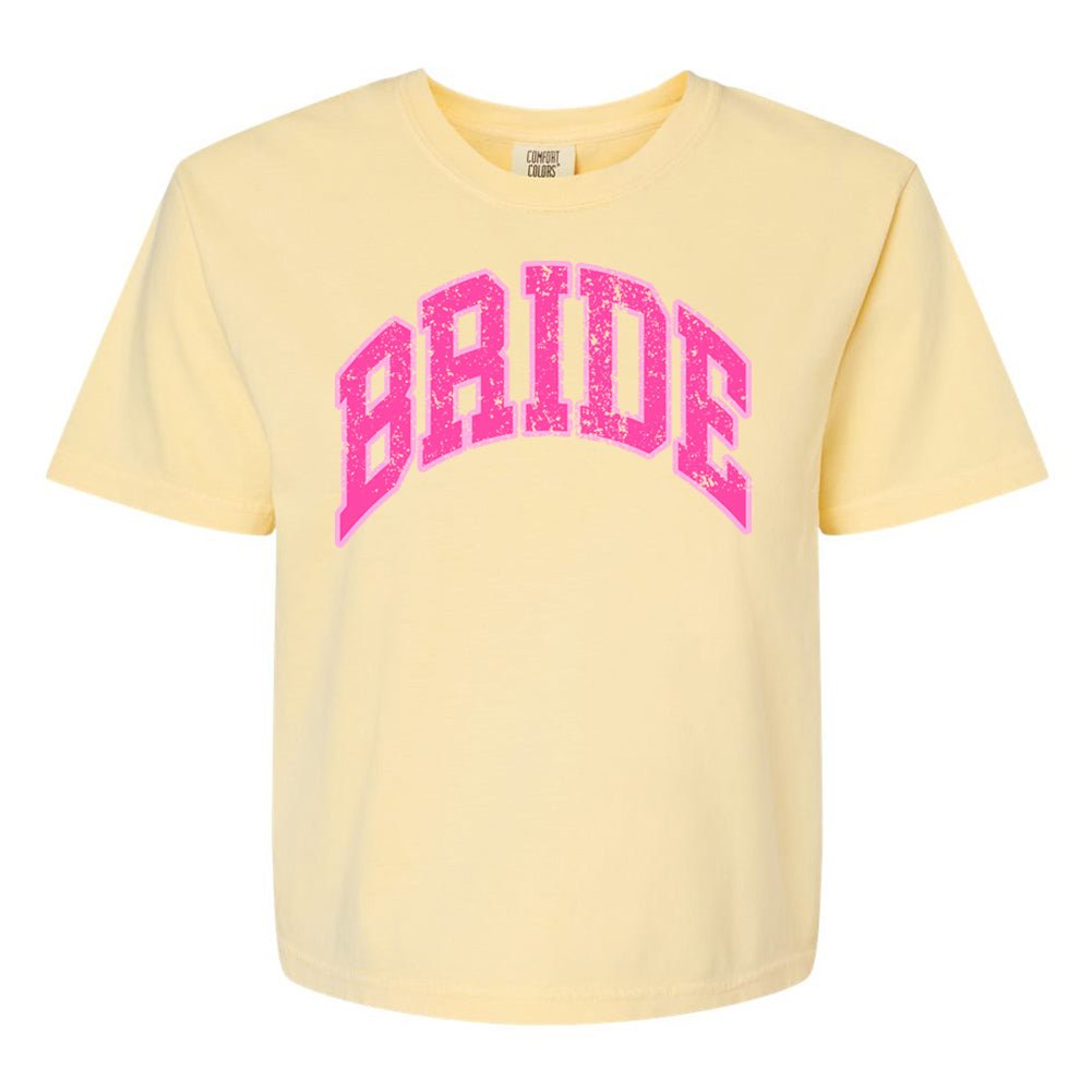 'Varsity Bride' Boxy T-Shirt - United Monograms