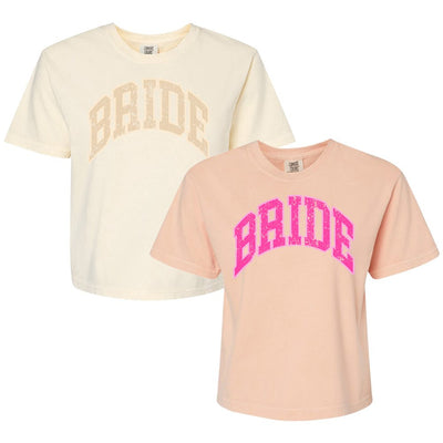 'Varsity Bride' Boxy T-Shirt - United Monograms