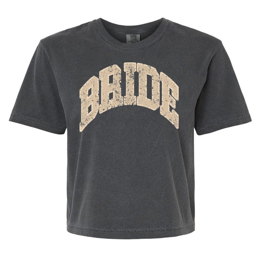 'Varsity Bride' Boxy T-Shirt - United Monograms