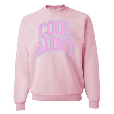 'Varsity Cool Aunt' Crewneck Sweatshirt - United Monograms